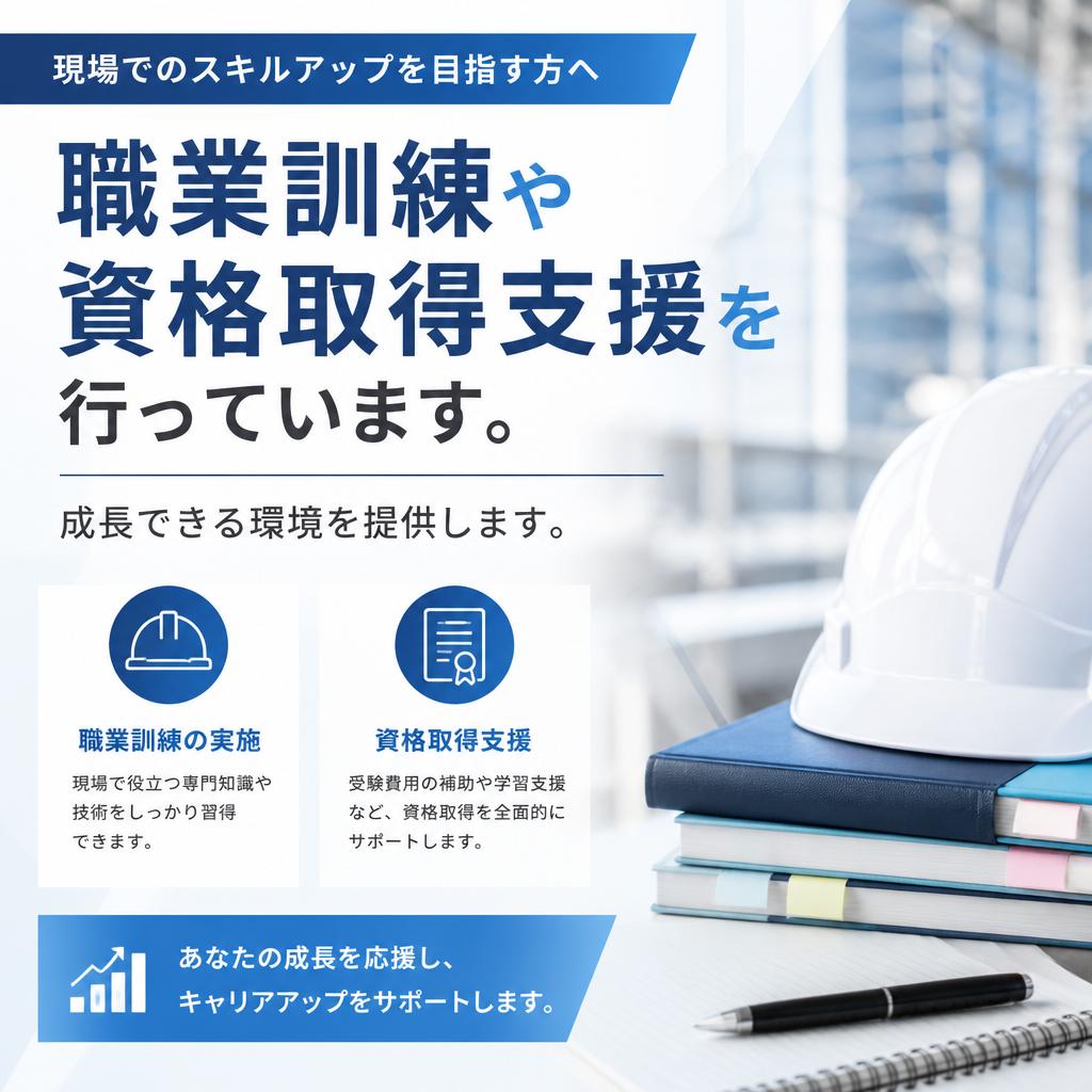 スキルアップと職業訓練の機会