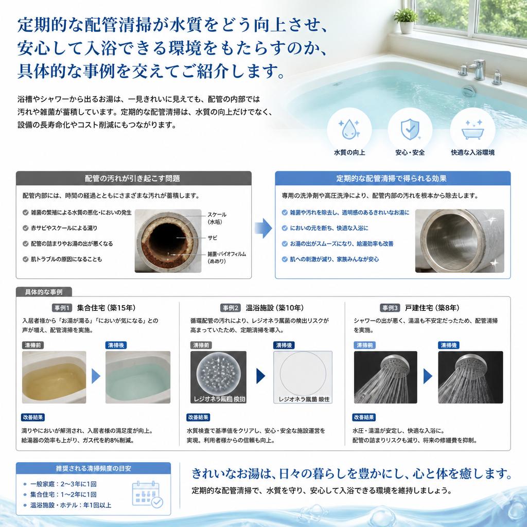水質管理とそのメリット