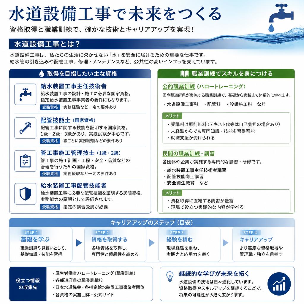 資格試験対策と職業訓練